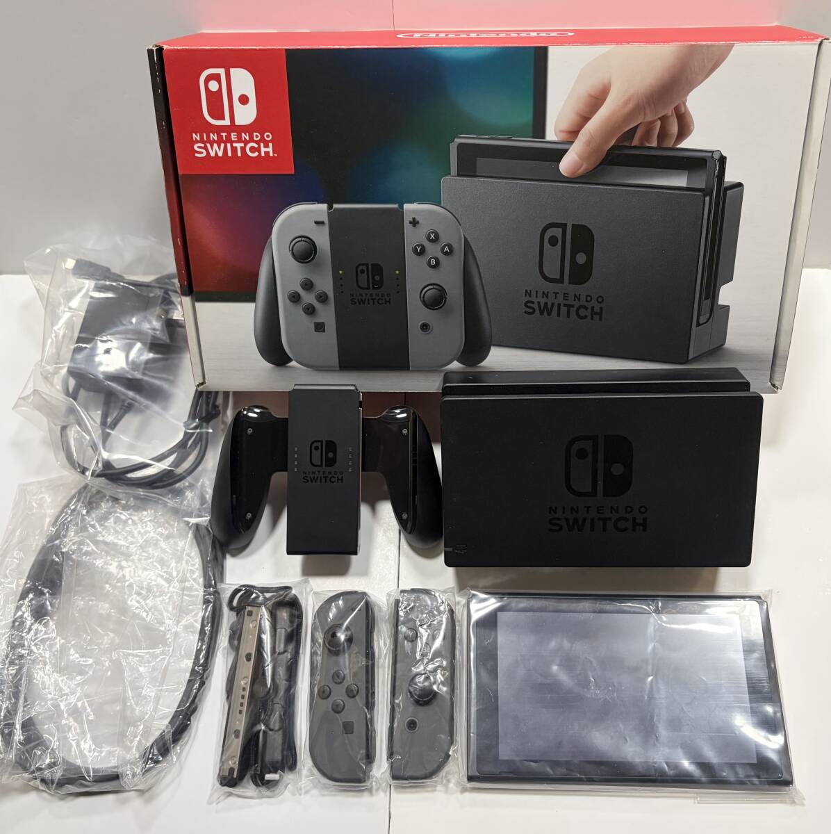 ジャンク⭐️Nintendo Switch（本体のみ）と限定ボックス（箱のみ