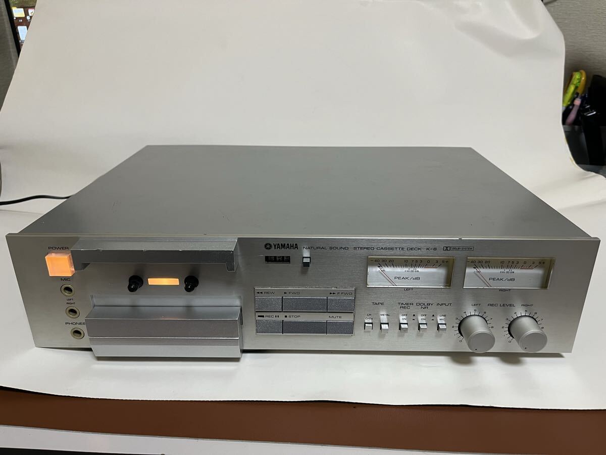 Yahoo!オークション -「yamaha k-6」(カセットデッキ) (オーディオ機器
