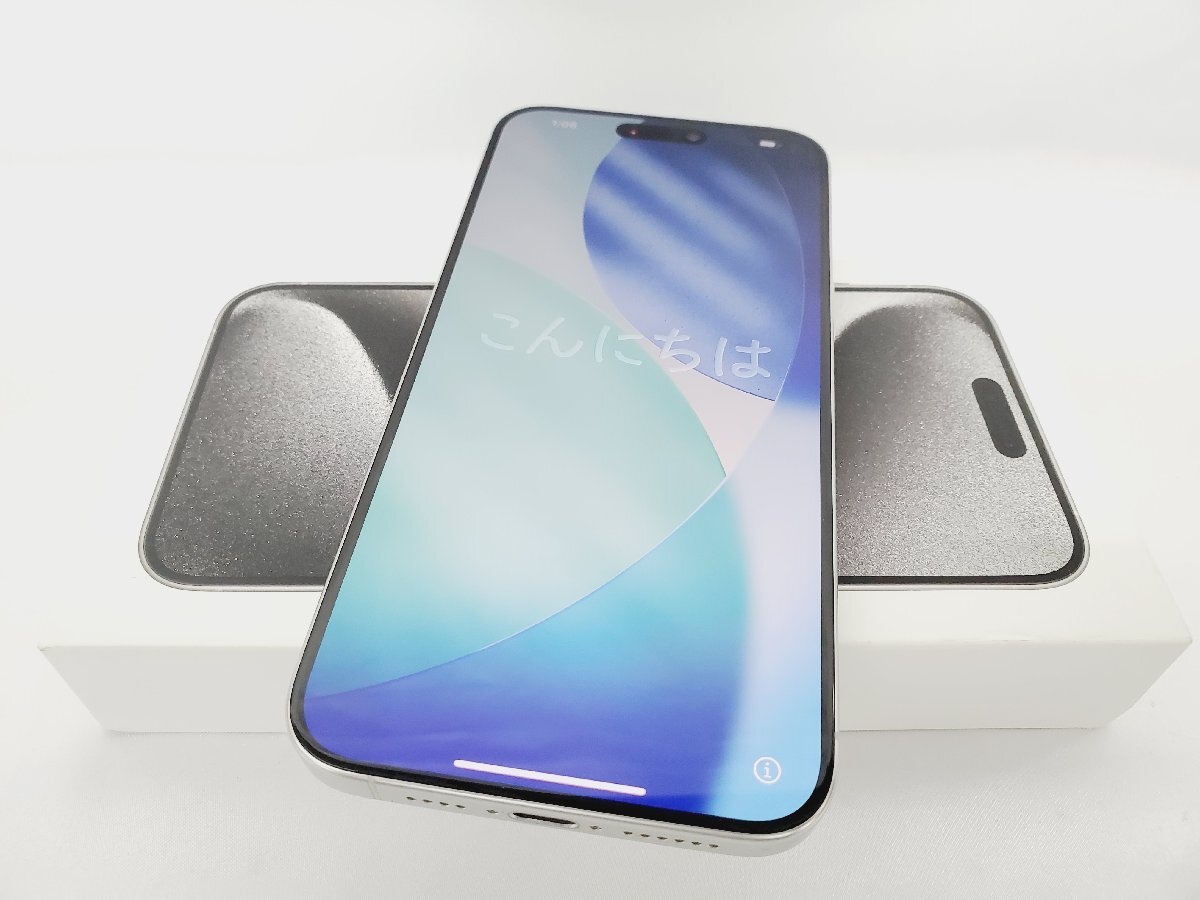 Yahoo!オークション -「iphone 15 pro 256gb ホワイトチタニウム」の