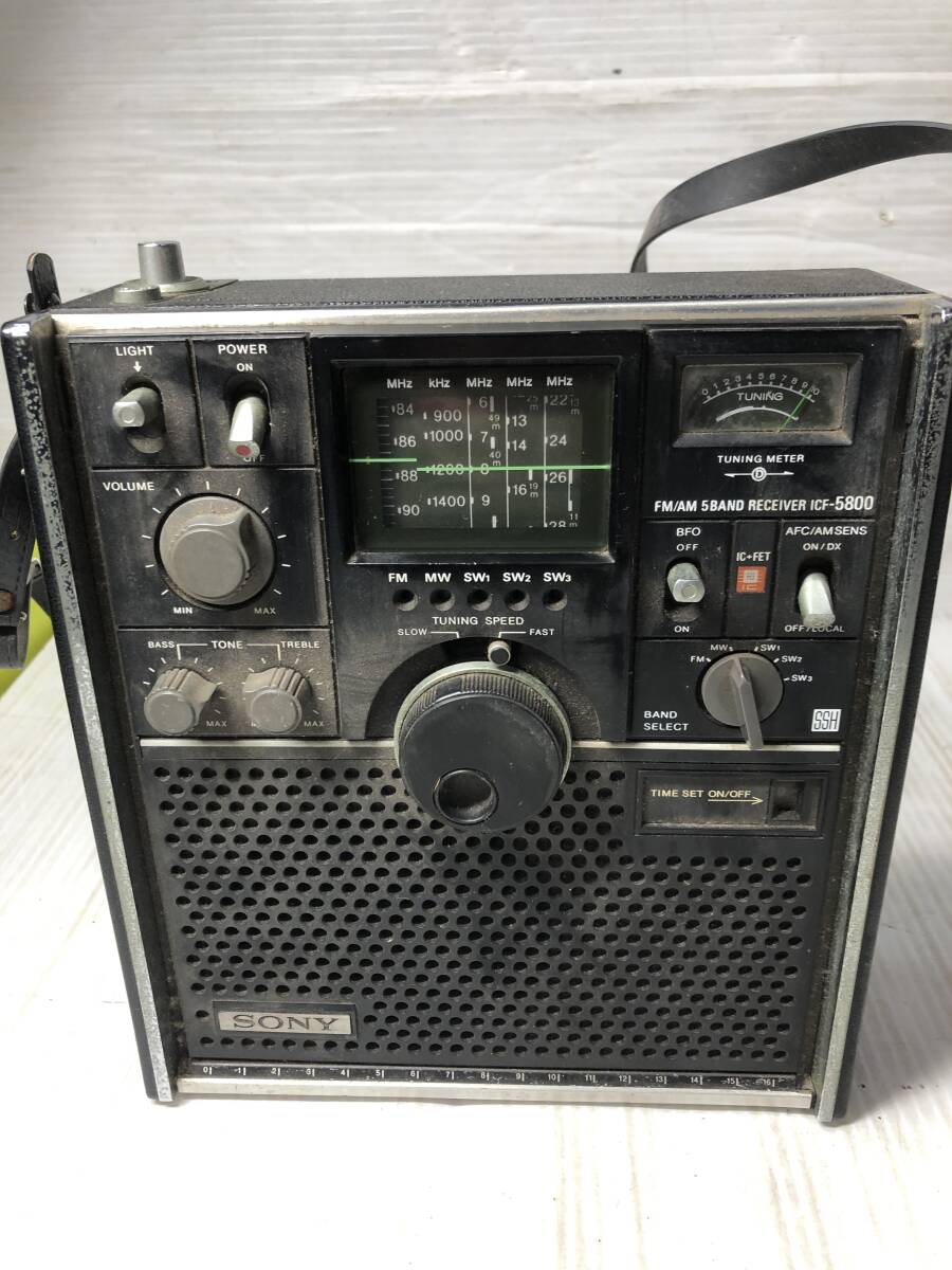 Yahoo!オークション -「sony icf-5800」の落札相場・落札価格