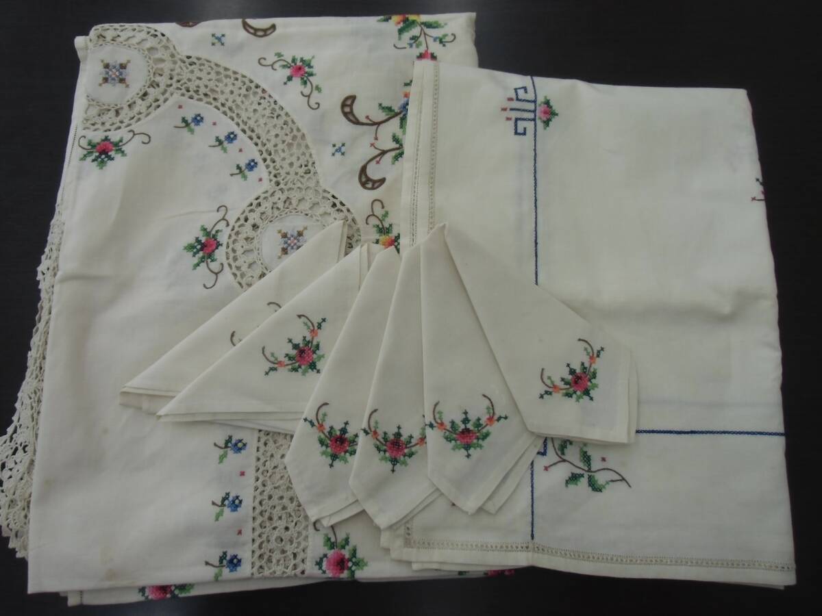 Yahoo!オークション -「近沢レース」(テーブルクロス) (テーブルリネン