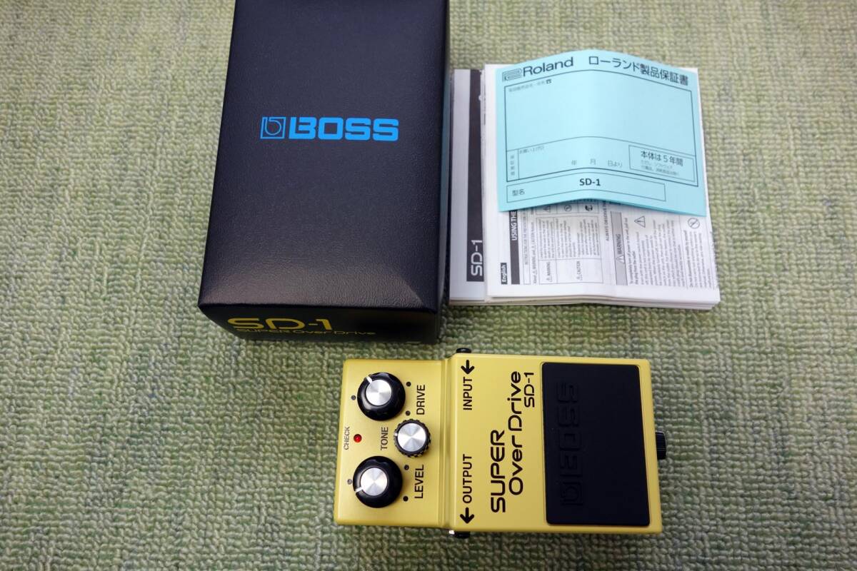 Yahoo!オークション -「boss sd-1」(オーバードライブ) (エフェクター