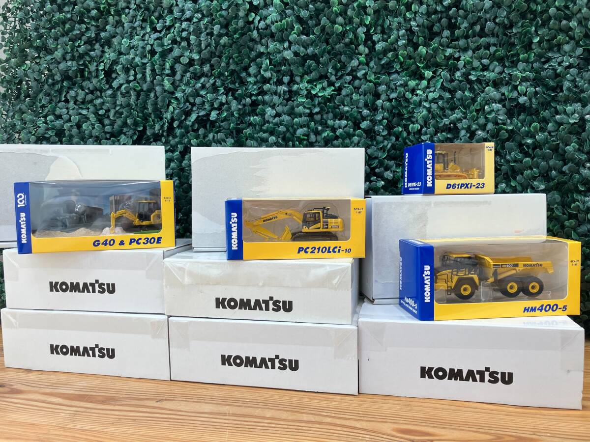 Yahoo!オークション -「コマツ ミニチュア 非売品」の落札相場・落札価格