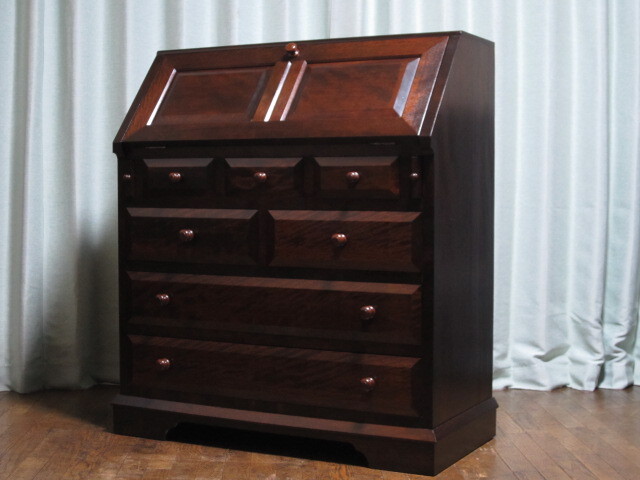 Yahoo!オークション -「北海道民芸家具 ライティングビューロー」の