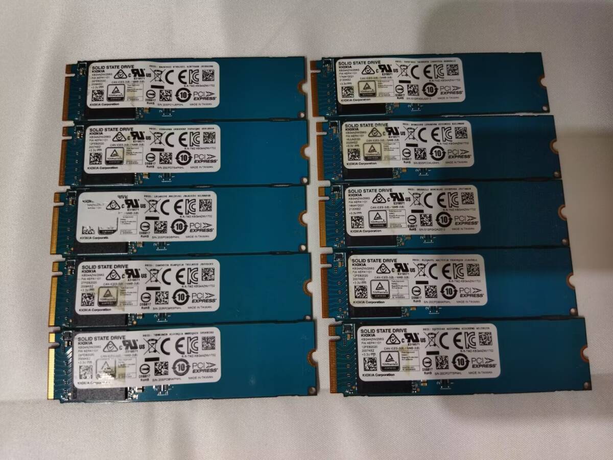 新品同様5個セット 】 KIOXIA BG6 KBG6AZNV256G SSD 256GB NVMe PCIe4