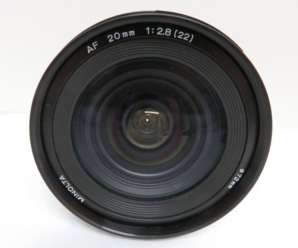 Yahoo!オークション -「minolta 20mm f2.8」の落札相場・落札価格