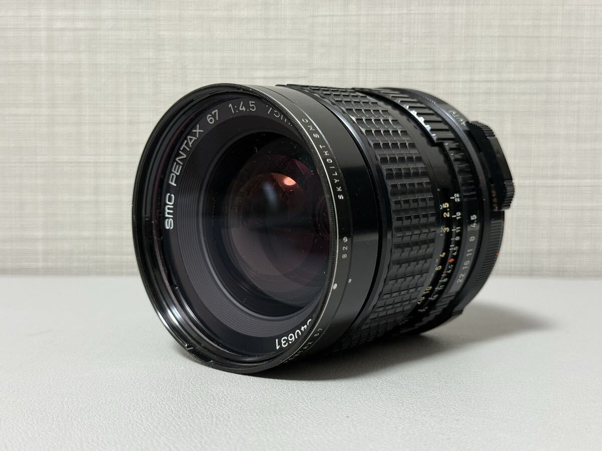Yahoo!オークション -「Pentax smc 67 75mm f4.5」の落札相場・落札価格