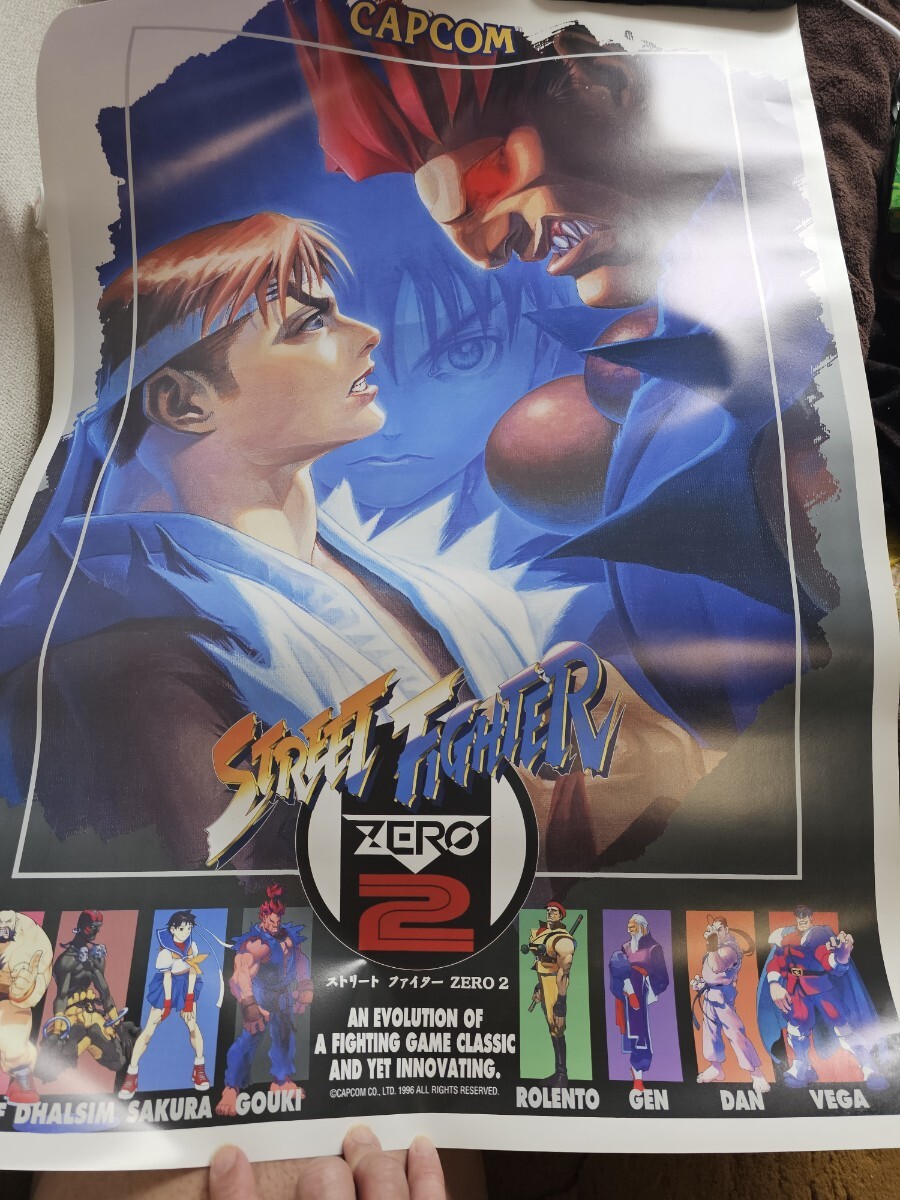 Yahoo!オークション -「ストリートファイターzero ポスター」の落札