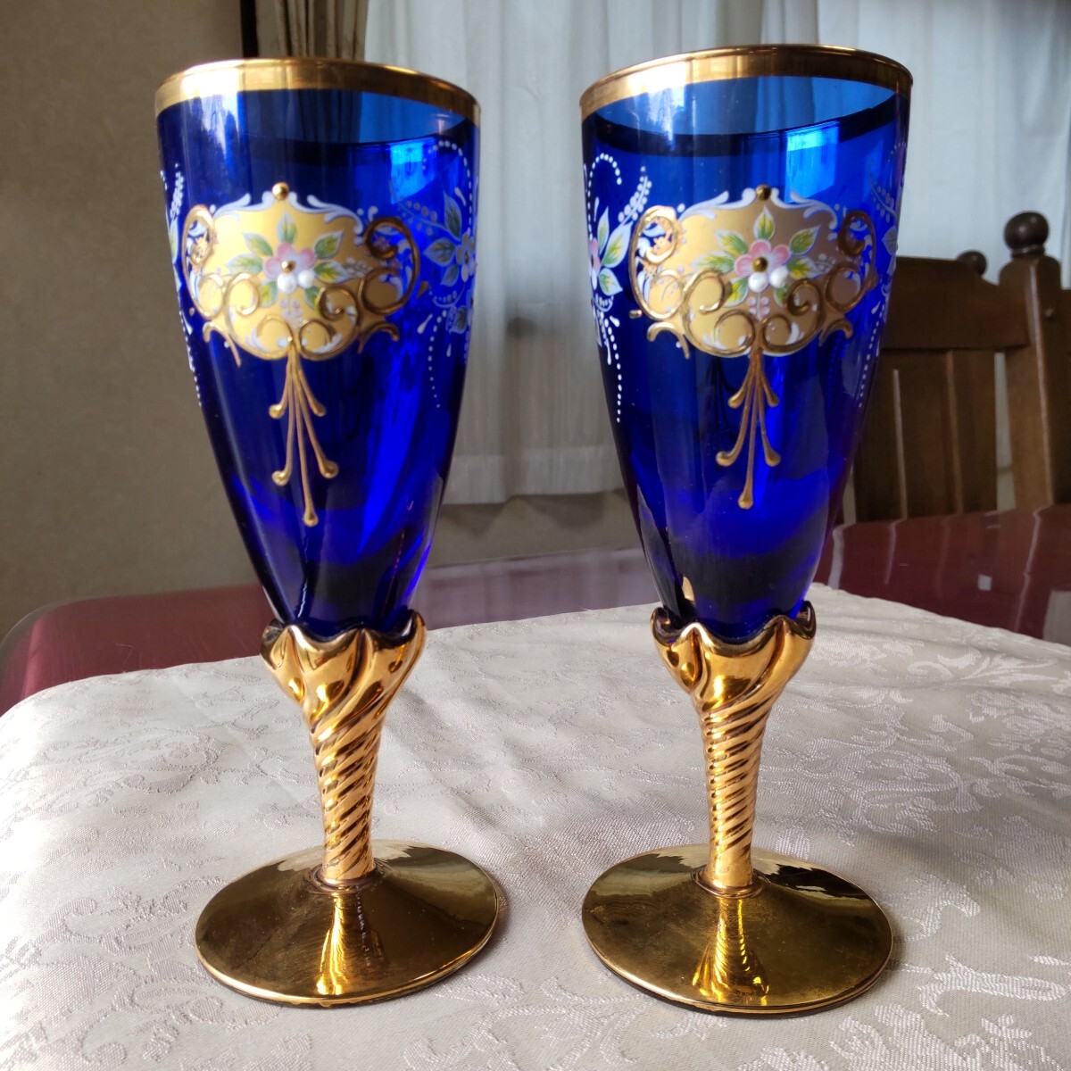 2026年最新】Yahoo!オークション -ベネチアングラス 金彩の中古品