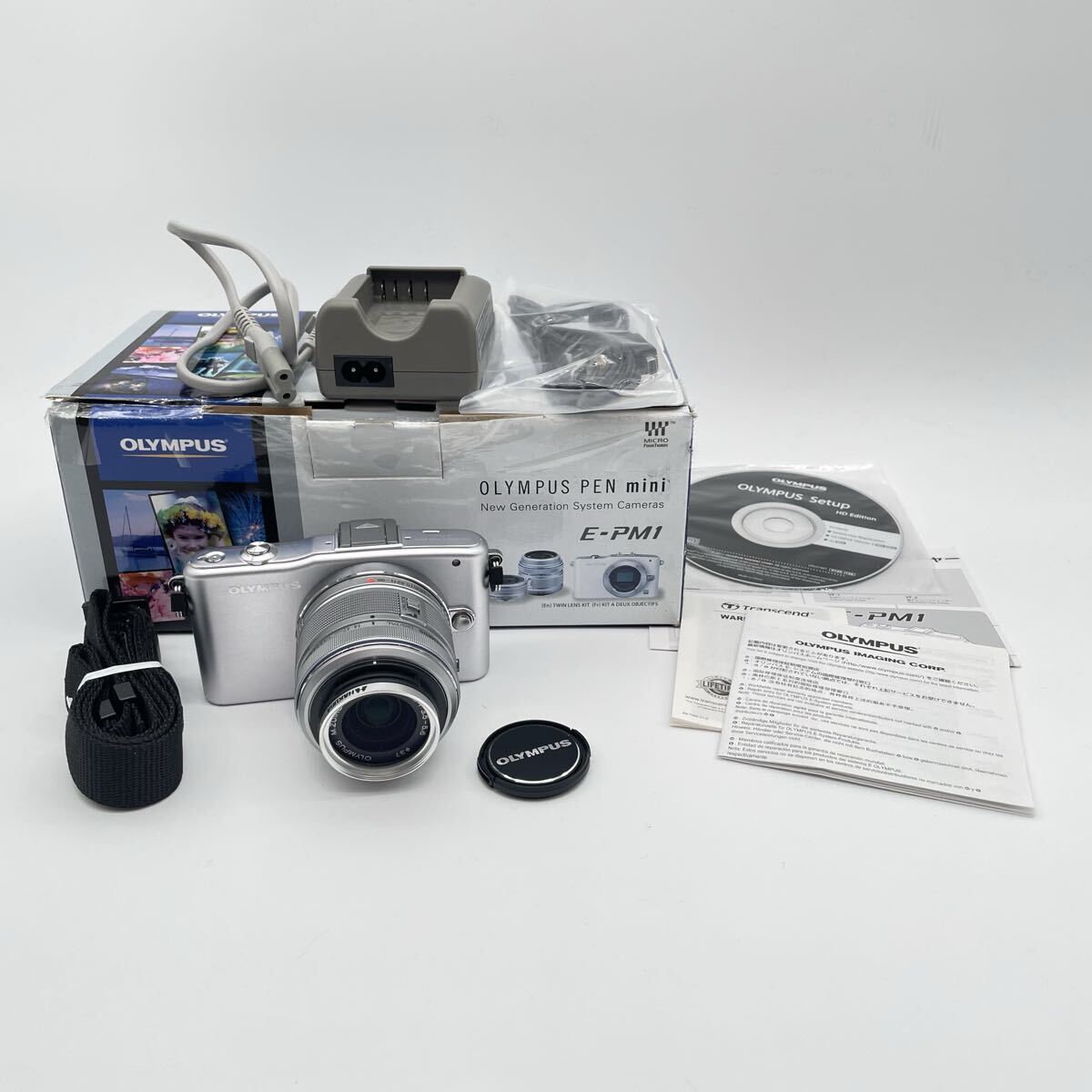 オリンパス OLYMPUS PEN mini E-PM1 レンズキット オークション比較