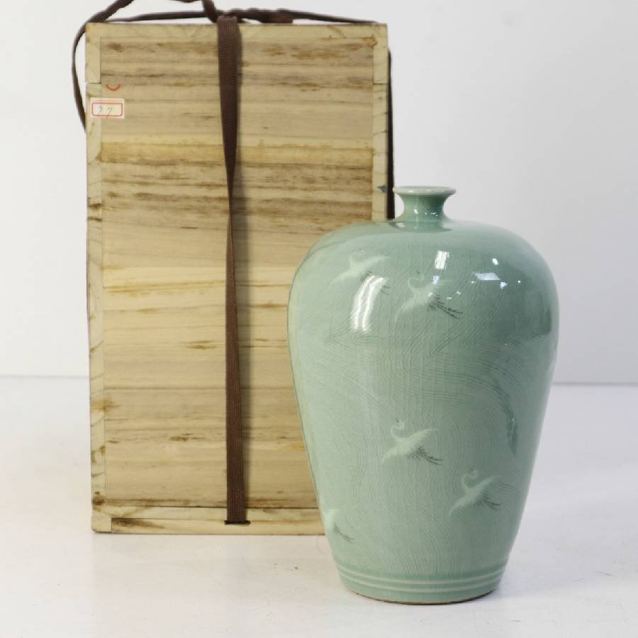 Yahoo!オークション -「花瓶共箱」の落札相場・落札価格