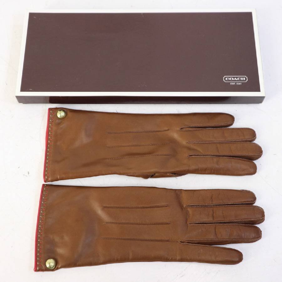 2026年最新】Yahoo!オークション -コーチ (手袋 グローブ)の中古品