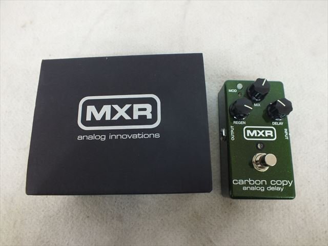 Yahoo!オークション -「mxr analog delay carbon copy」の落札相場
