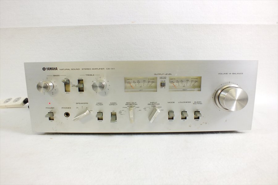 Yahoo!オークション -「yamaha ca-x11」の落札相場・落札価格