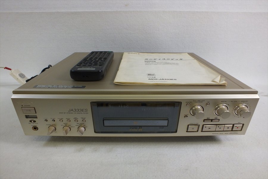 Yahoo!オークション -「mds-ja333es」(MDデッキ) (オーディオ機器)の