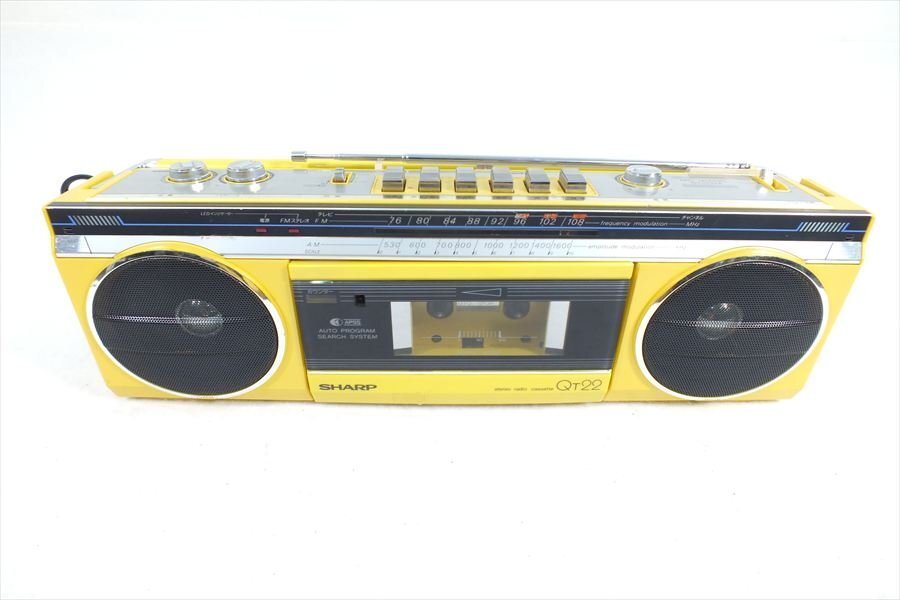 Yahoo!オークション -「sharp qt」(ラジカセ) (カセットデッキ)の落札