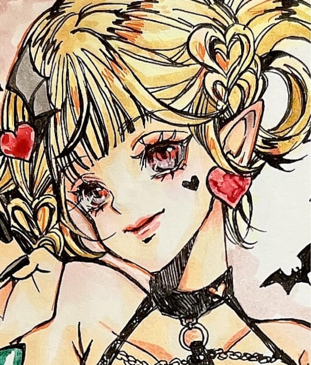 Yahoo!オークション -「ミニ色紙」(手描きイラスト) の落札相場・落札価格