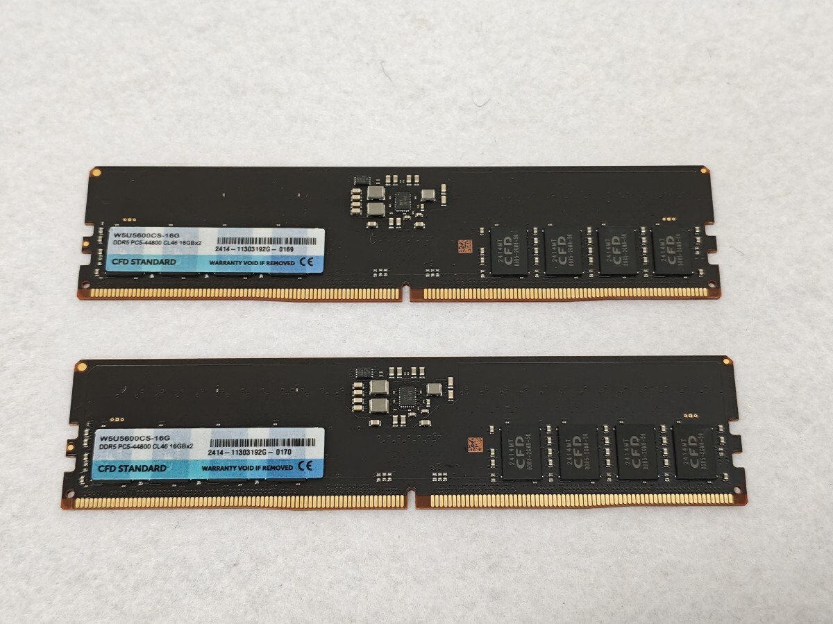 2026年最新】Yahoo!オークション -ddr5メモリ32gbの中古品・新品・未