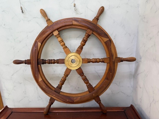 2026年最新】Yahoo!オークション -船 舵輪の中古品・新品・未使用品一覧