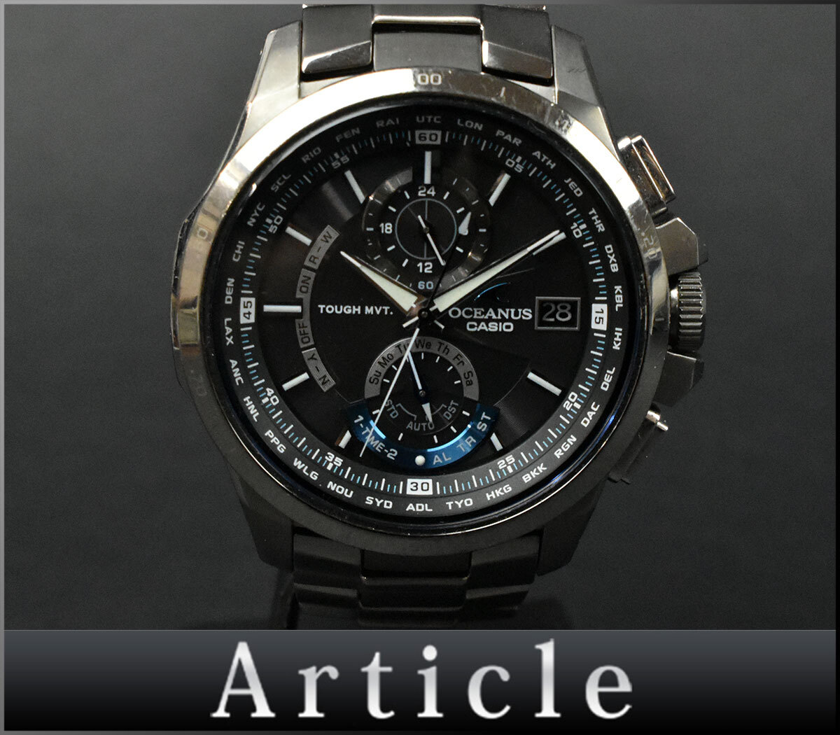 Yahoo!オークション -「ocw t1000」(OCEANUS) (カシオ)の落札相場