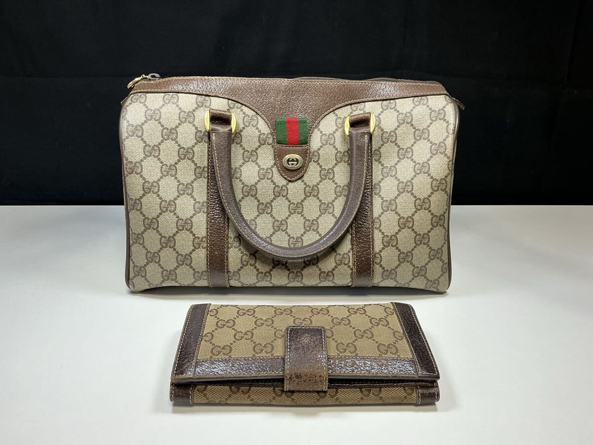 Yahoo!オークション -「gucci 長財布」(オールドグッチ) (かばん