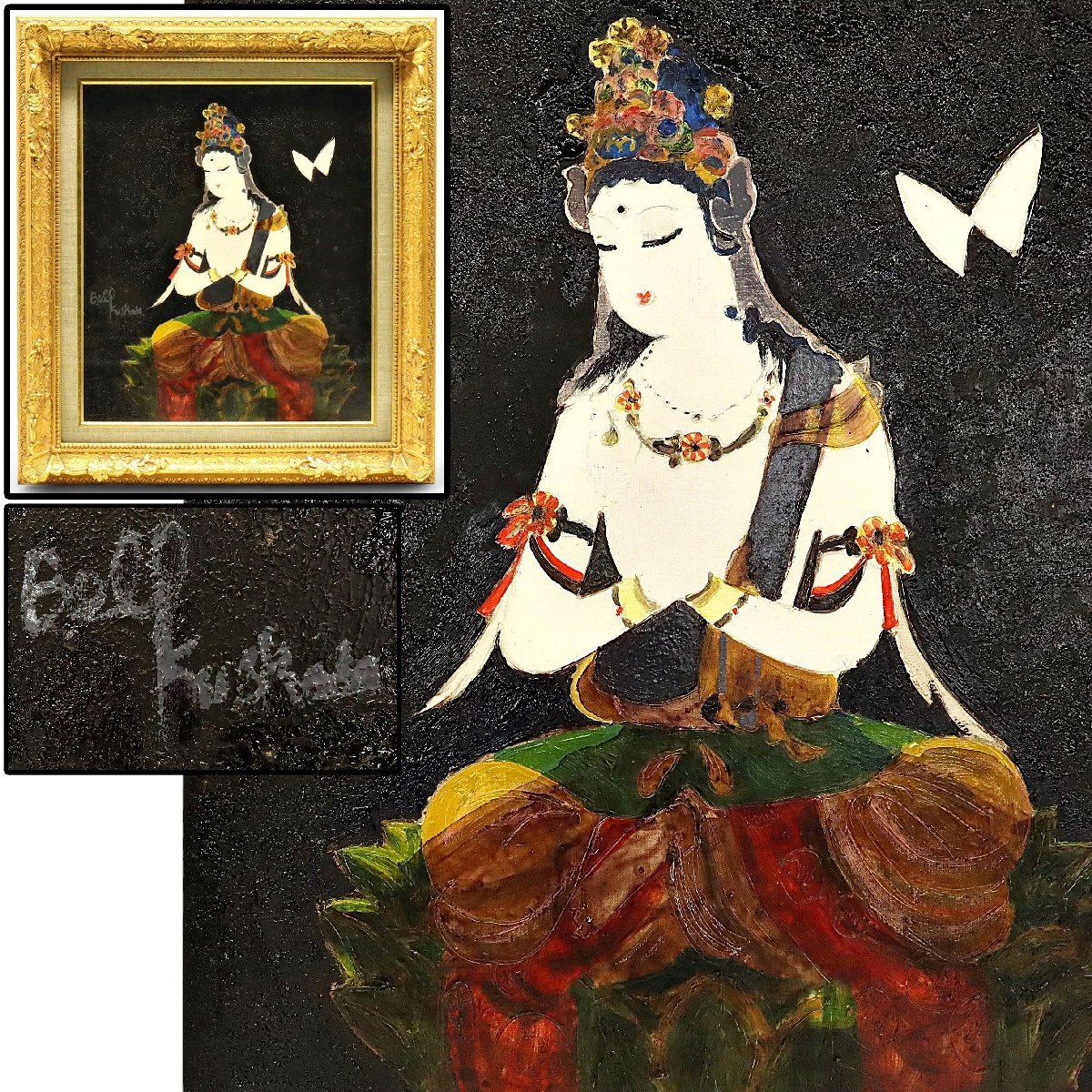 2026年最新】Yahoo!オークション - 宗教画(油彩 絵画)の中古品・新品