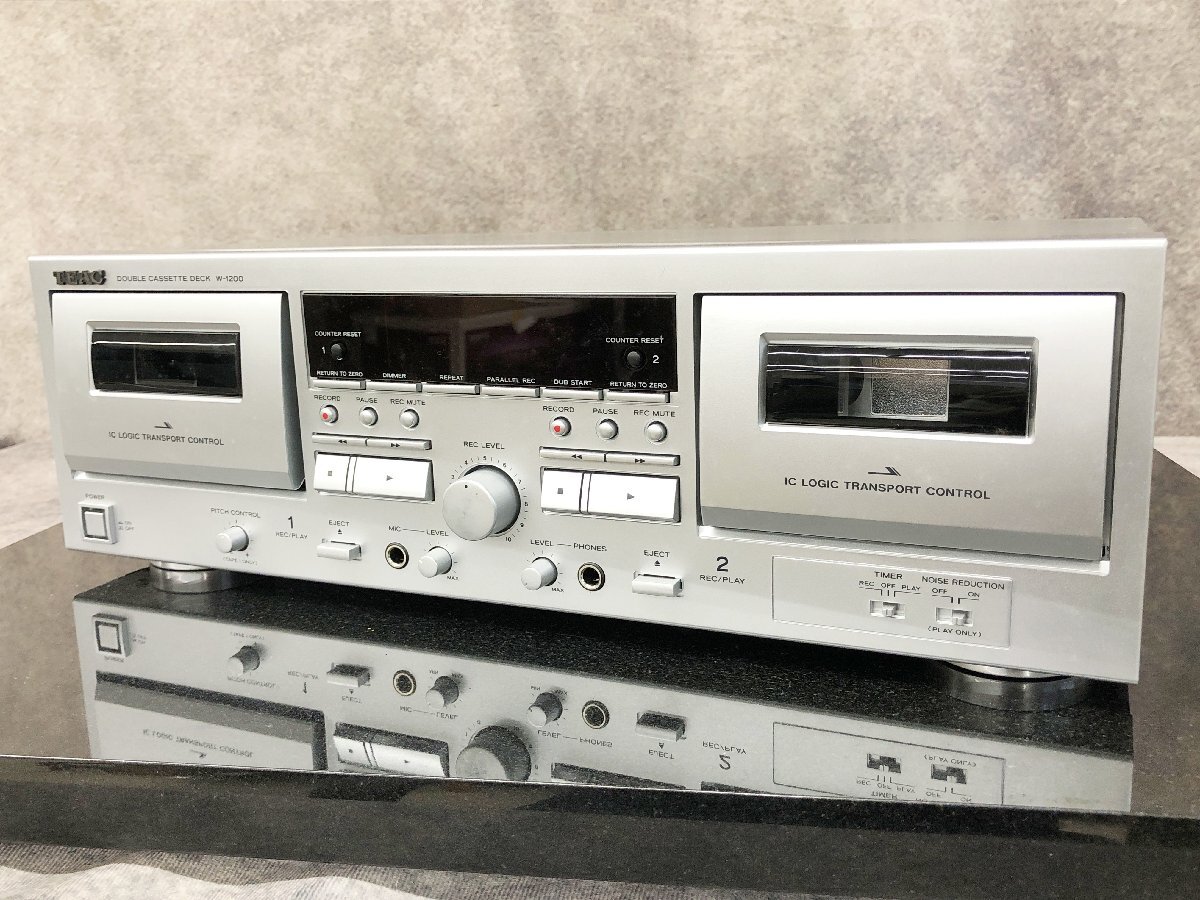 Yahoo!オークション -「teac w1200」の落札相場・落札価格