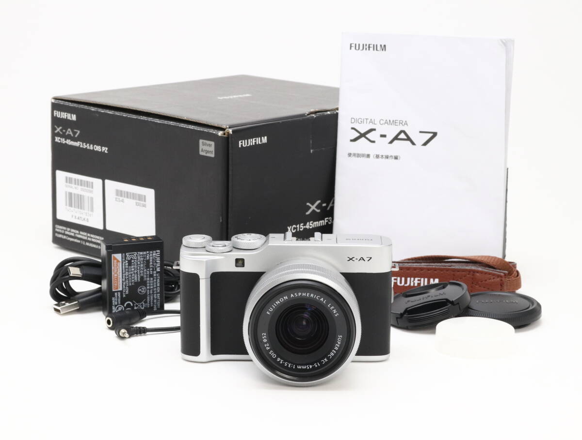 富士フイルム FUJIFILM X-A7 レンズキット [シルバー] オークション