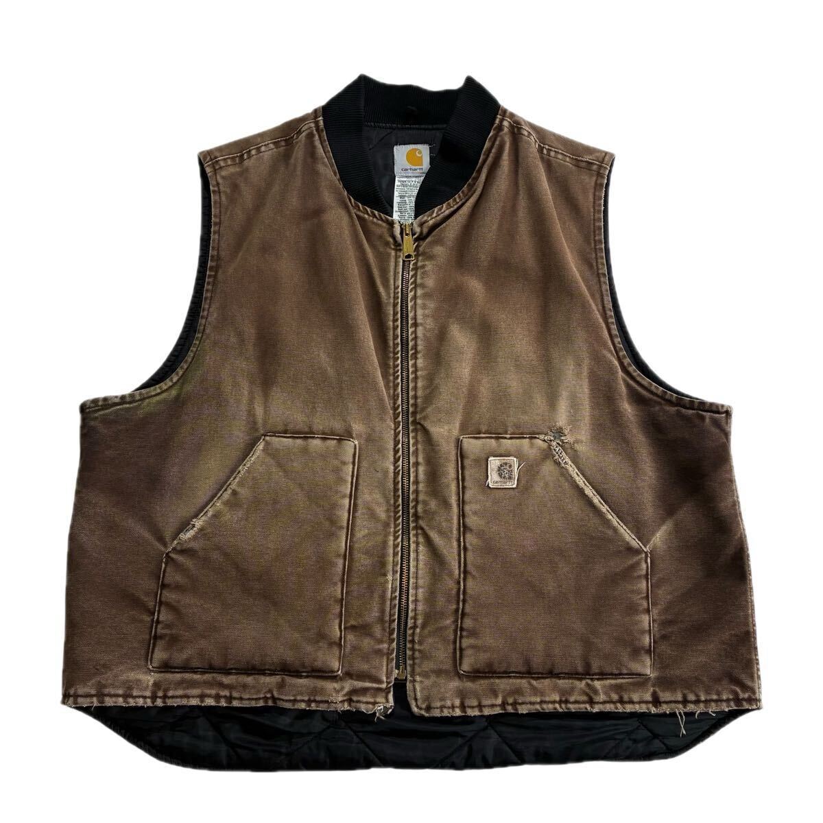 Yahoo!オークション -「カーハート ダック ベスト」の落札相場・落札価格