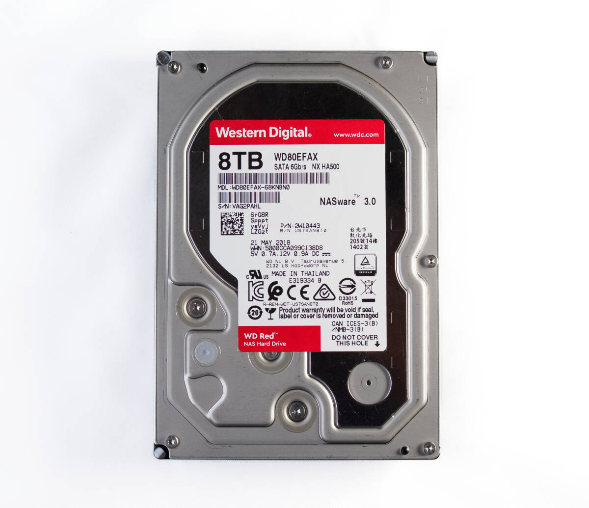 WESTERN DIGITAL WD80EFAX [8TB SATA600 5400] オークション比較