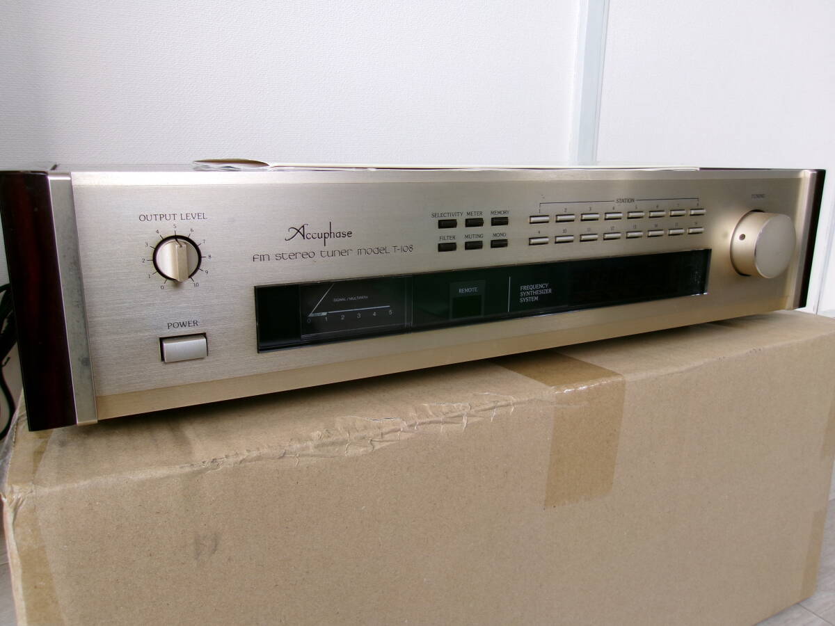 Yahoo!オークション -「accuphase t-108」の落札相場・落札価格