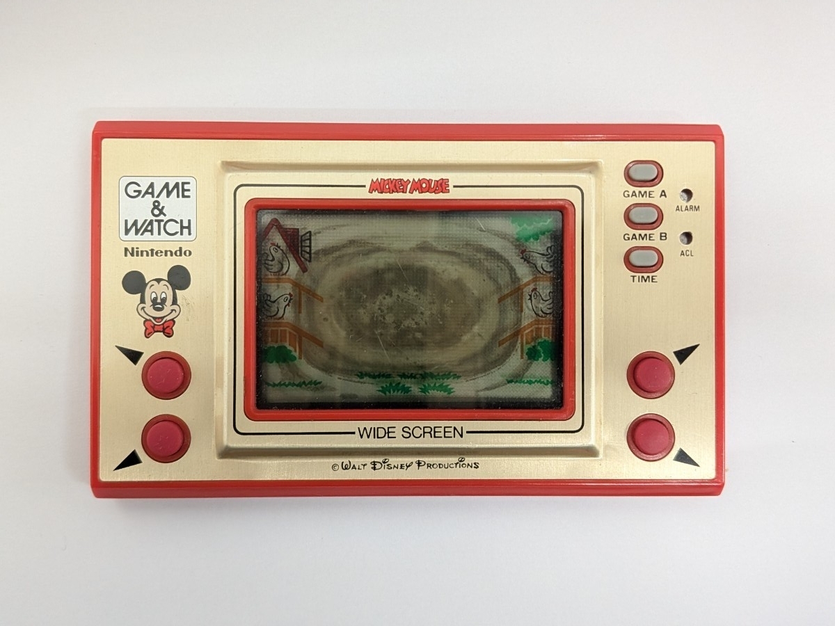Yahoo!オークション -「ゲームウォッチ ミッキーマウス」(ゲーム
