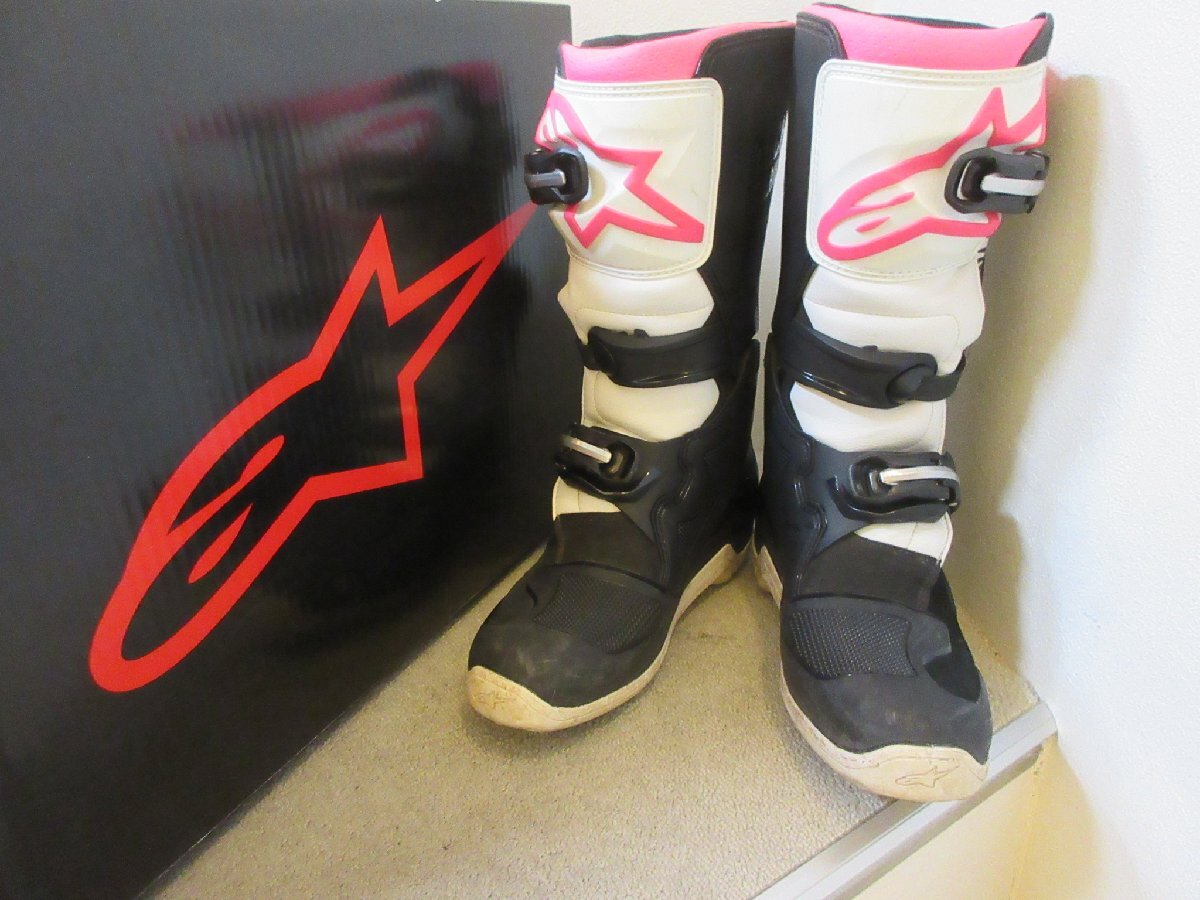 Yahoo!オークション -「alpinestars アルパインスター ブーツ」の落札