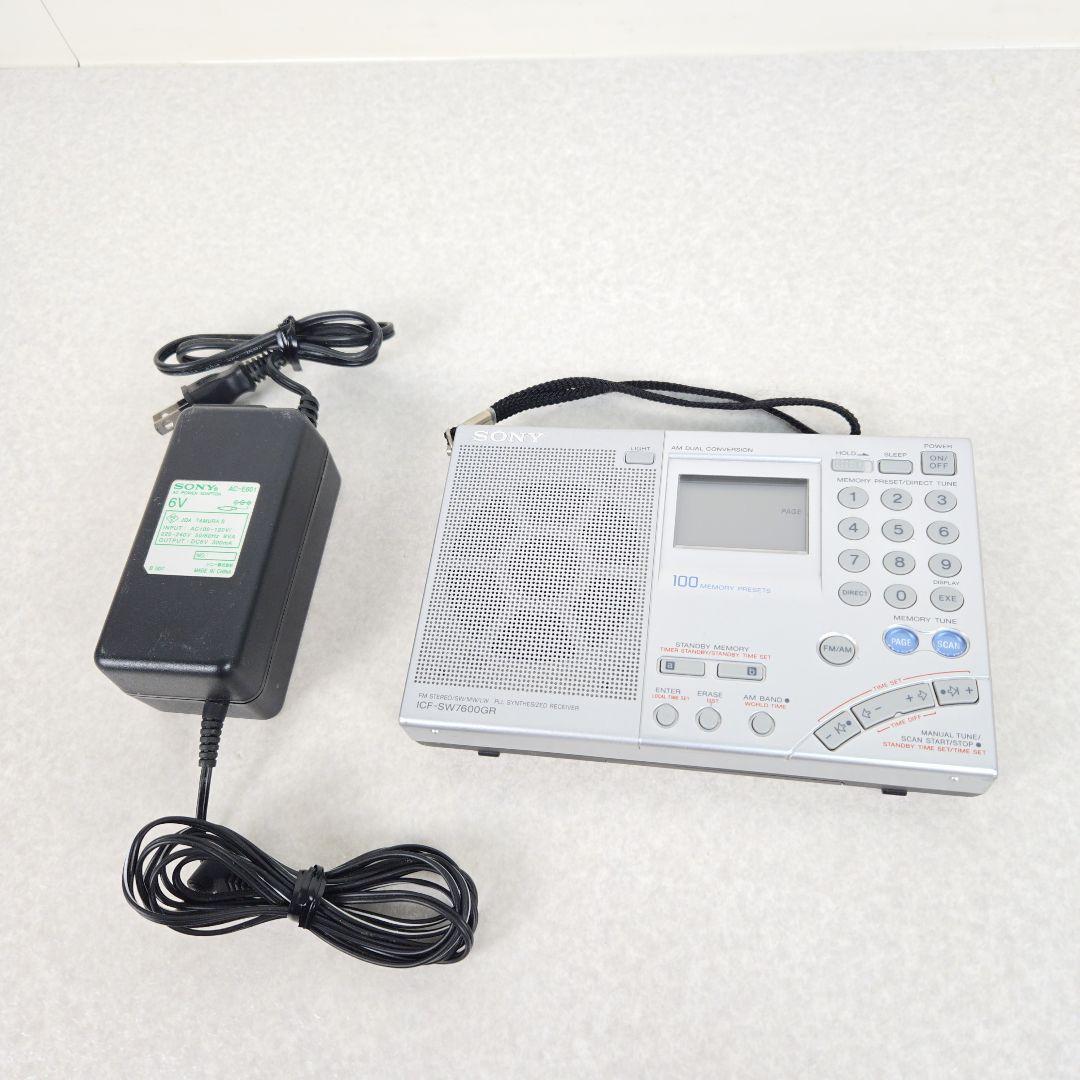 動作確認済】SONY ソニー ICF-SW7600GR FM/AM短波ラジオ 商品细节