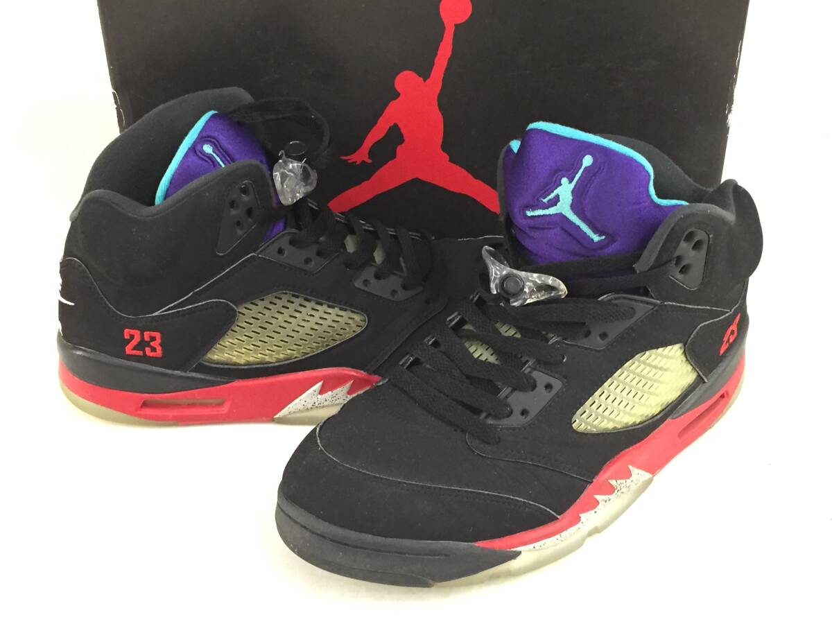 Yahoo!オークション -「ナイキ・エアジョーダン5レトロ」(28.0cm
