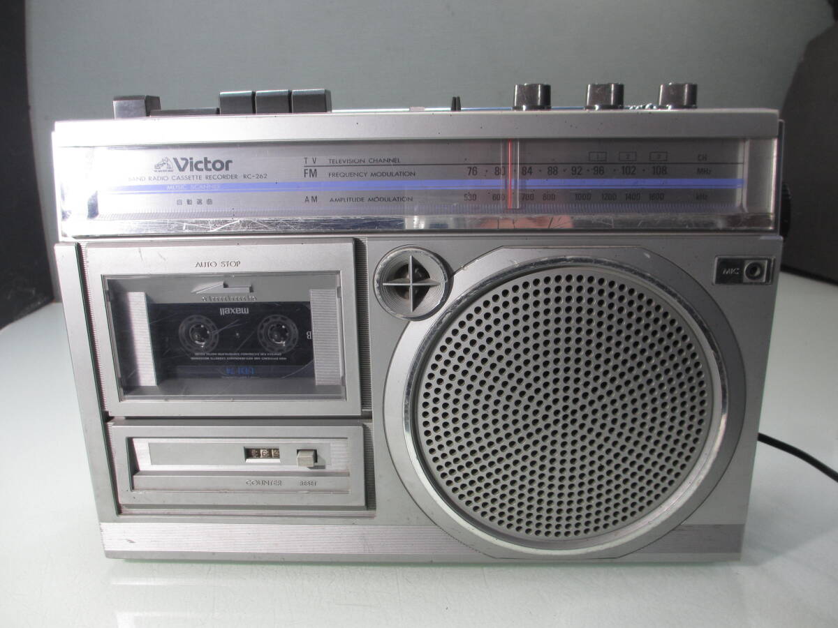 2026年最新】Yahoo!オークション -ラジカセ レトロ ビクターの中古品