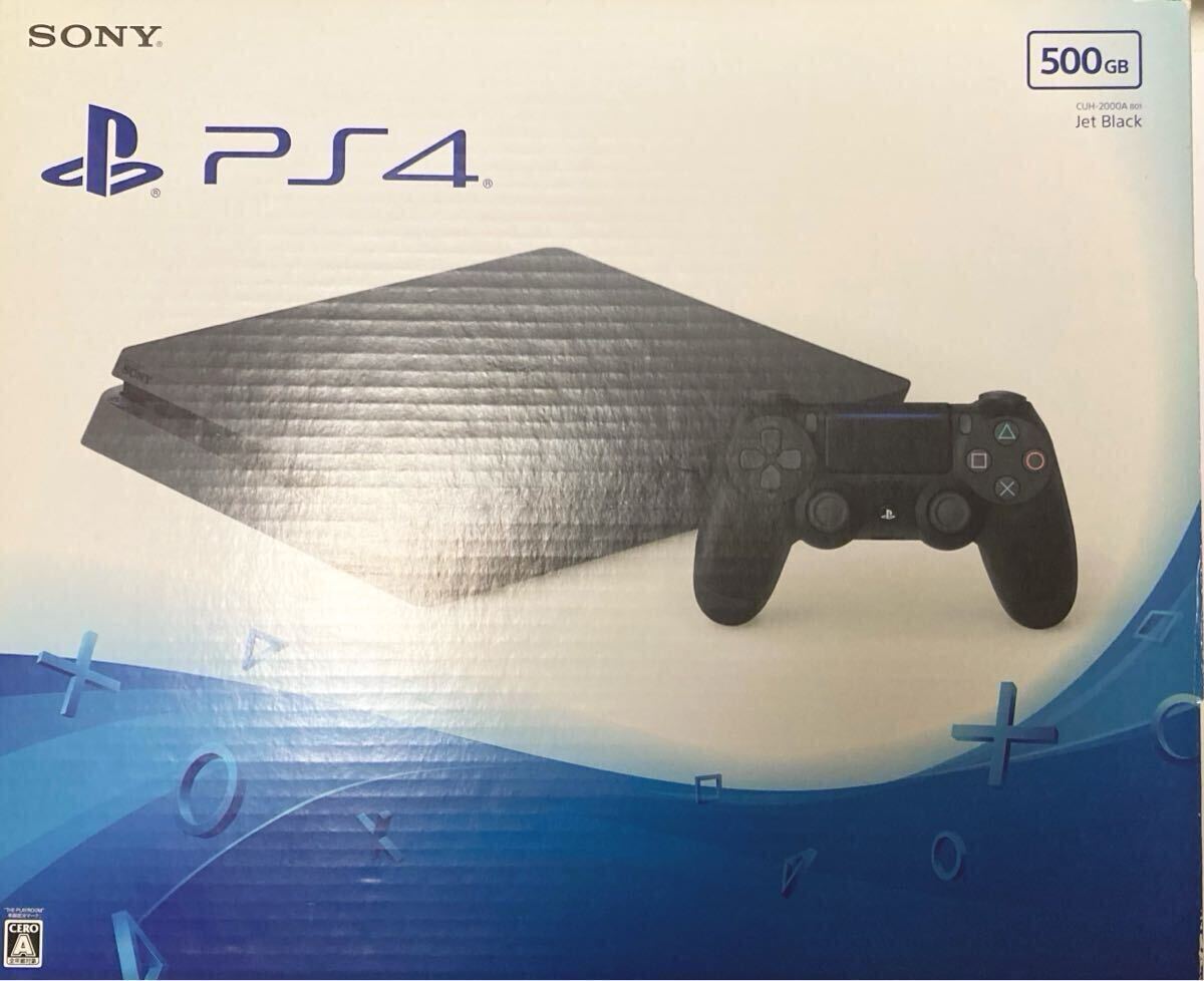 SIE プレイステーション4 HDD 500GB ジェット・ブラック CUH-2000AB01