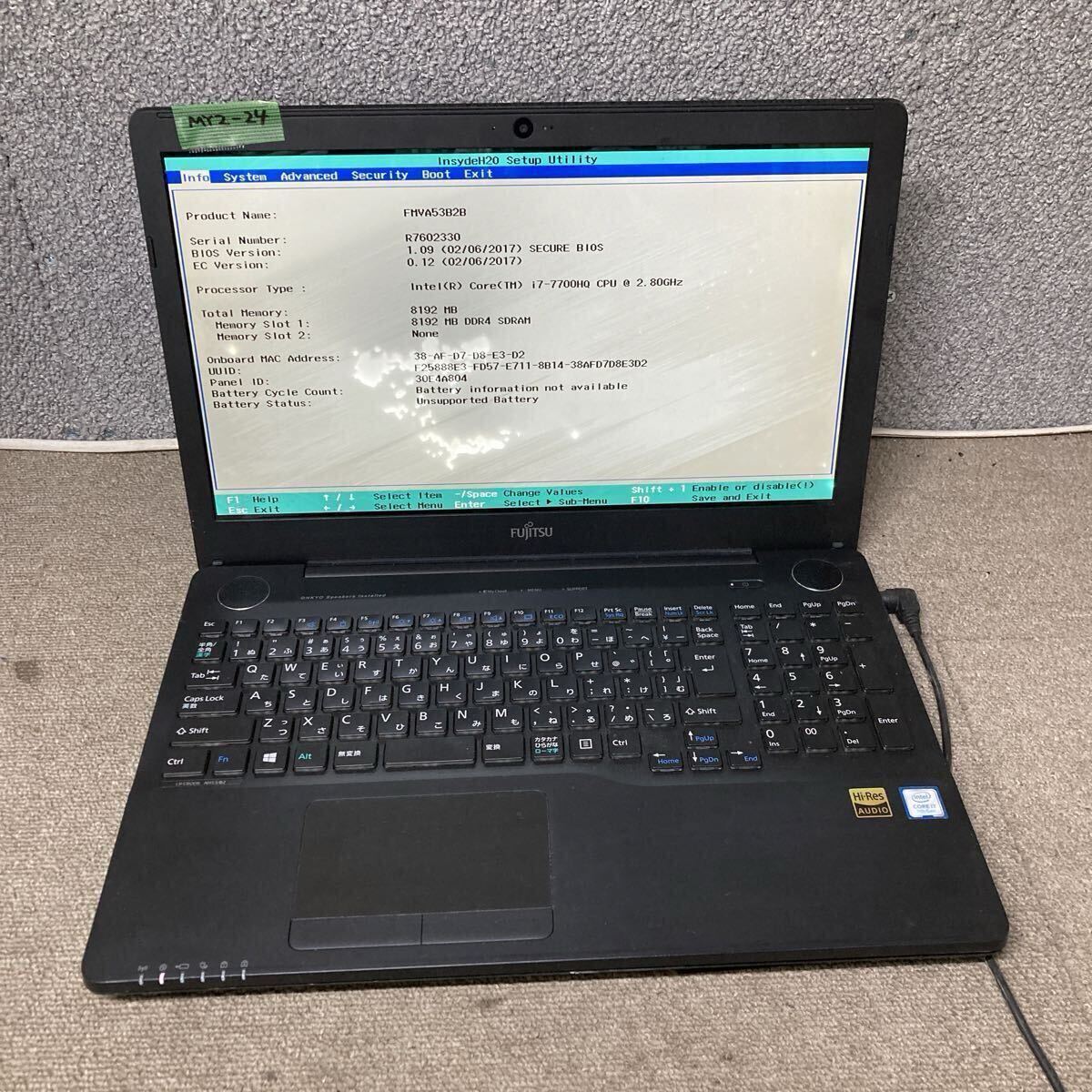 2026年最新】Yahoo!オークション -lifebook ah53 ジャンクの中古品