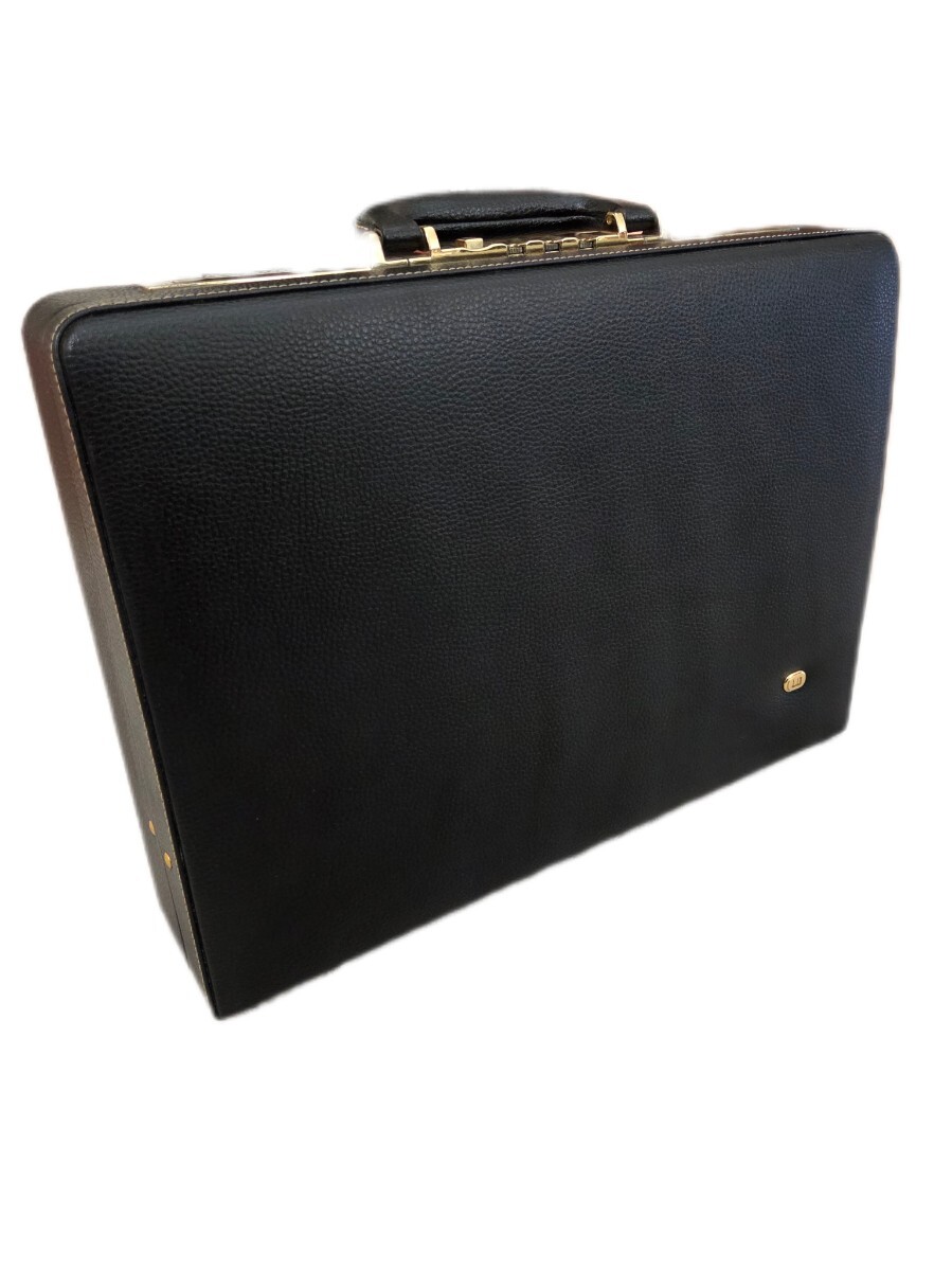 dunhill ダンヒル アタッシュケース ダイヤルロック レザー 黒 dunhill