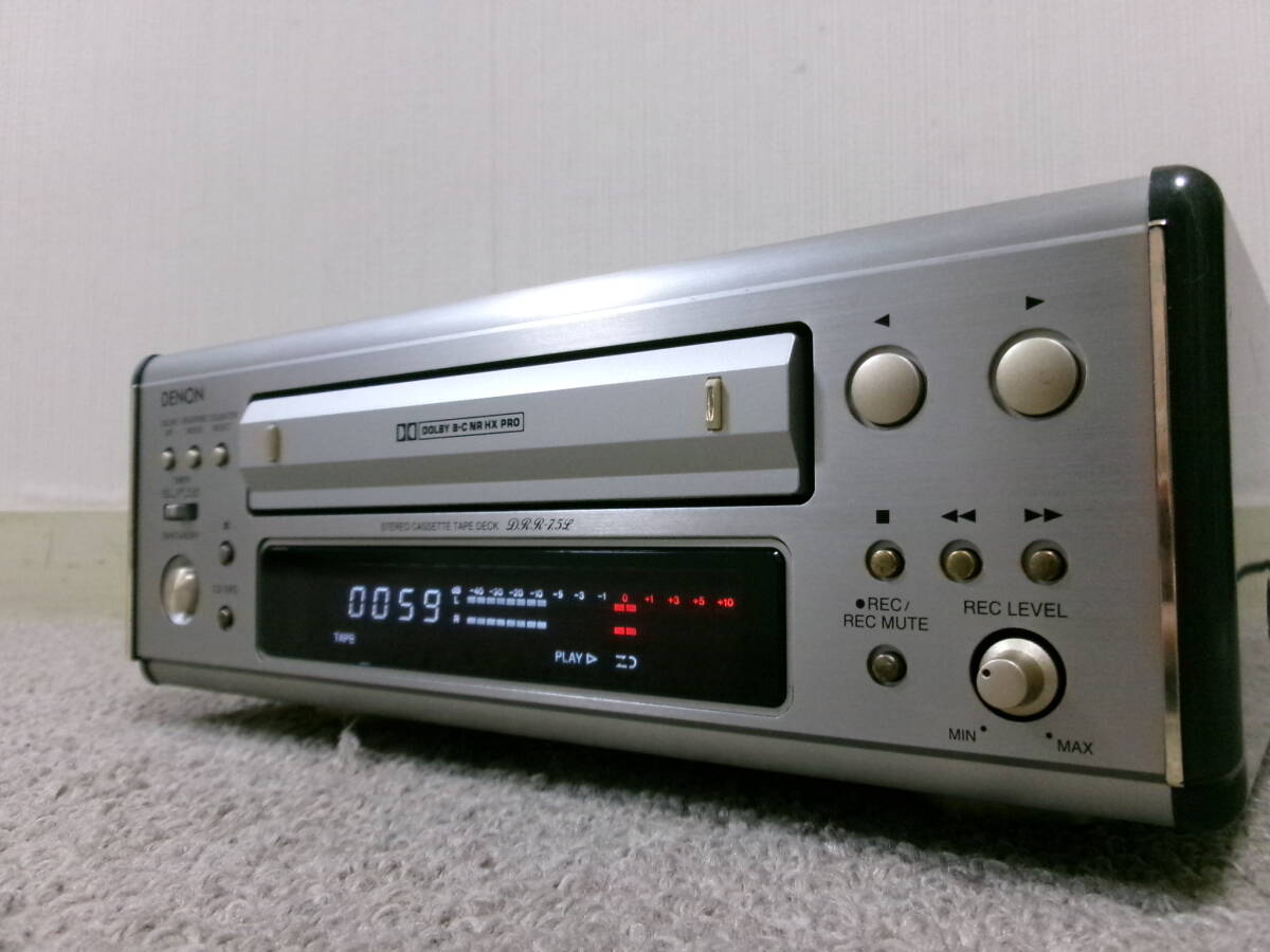 Yahoo!オークション -「denon drr-7.5l」(カセットデッキ) (オーディオ