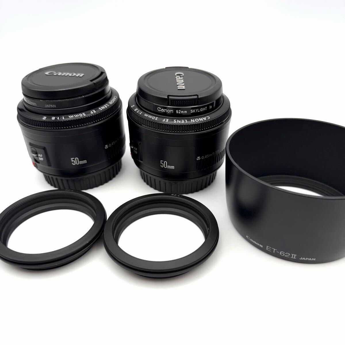 Yahoo!オークション -「canon ef 50mm f1.8 ii」の落札相場・落札価格