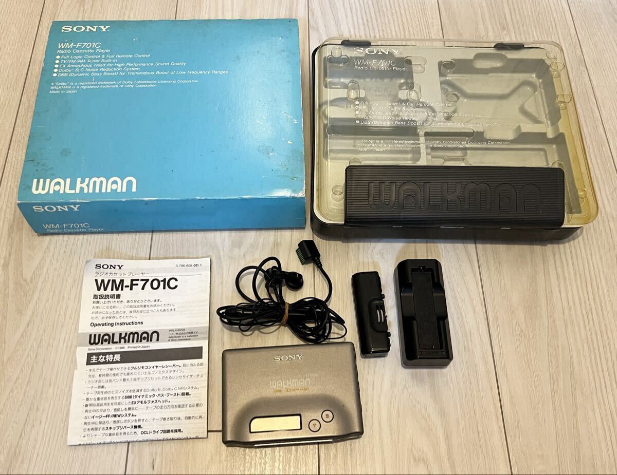 Yahoo!オークション -「sony wm-f701c」の落札相場・落札価格