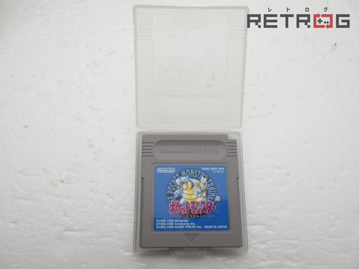 Yahoo!オークション -「ゲームボーイ ポケットモンスター 青」の落札