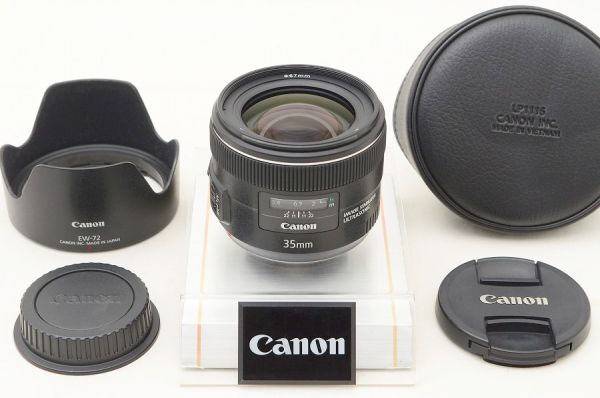 CANON EF35mm F2 IS USM オークション比較 - 価格.com