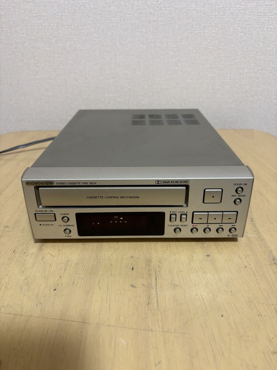 Yahoo!オークション -「onkyoカセットデッキ」(アンプ) (オーディオ