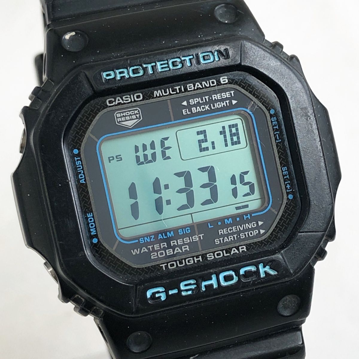 カシオ G-SHOCK ブラックxブルーシリーズ GW-M5610BA-1JF オークション