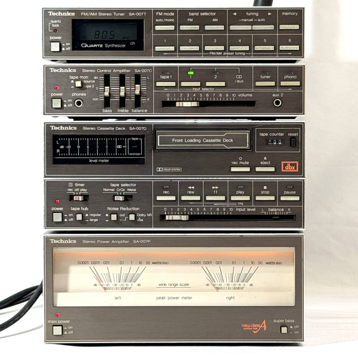 Yahoo!オークション -「(technics テクニクス) sa-007」の落札相場