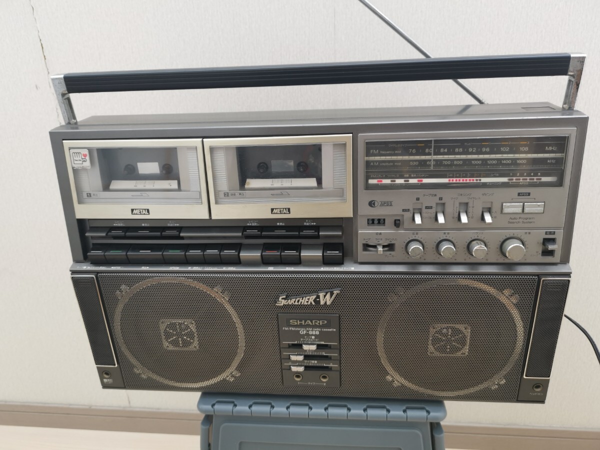 Yahoo!オークション -「888(」(ラジカセ) (カセットデッキ)の落札相場