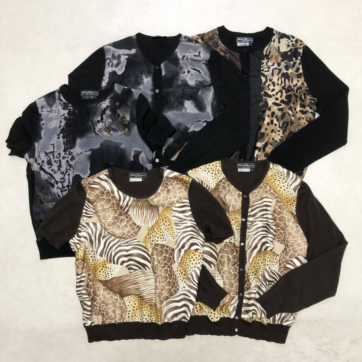 Yahoo!オークション -「フェラガモ アンサンブル」の落札相場・落札価格