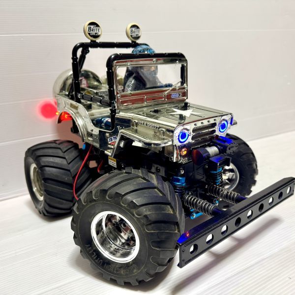 Yahoo!オークション -「タミヤワイルドウイリー2」(完成品（電動